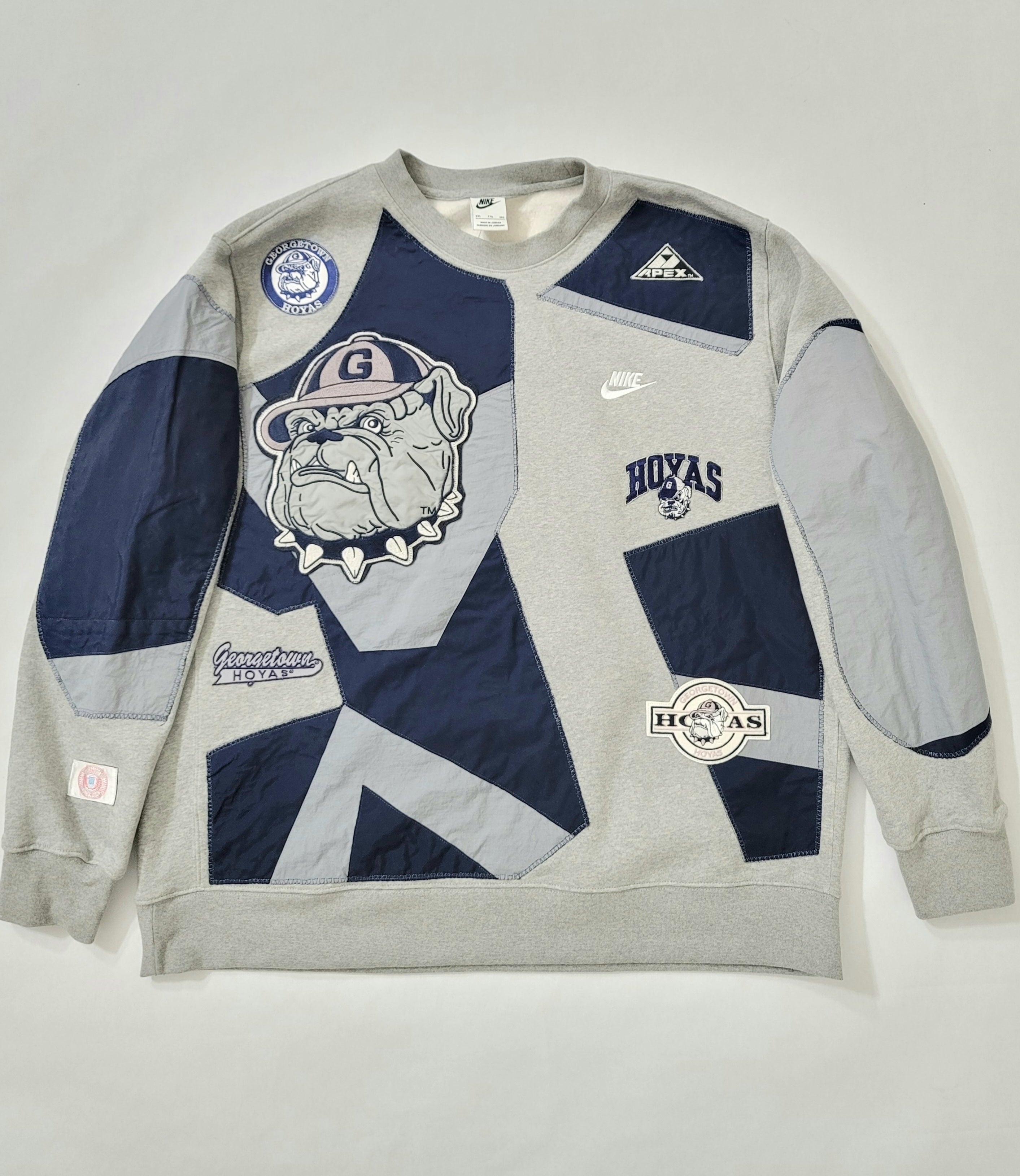 90's NIKE GEORGETOWN HOYAS シューティングシャツ | amandaloyola.com.br